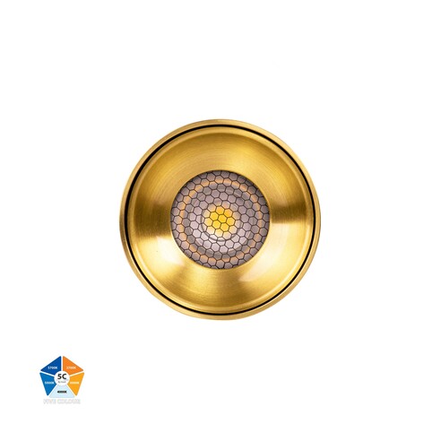 HV5841S-BR-EXT-12V - Nella Brass 7W Surface HV5841S-BR-EXT-12V