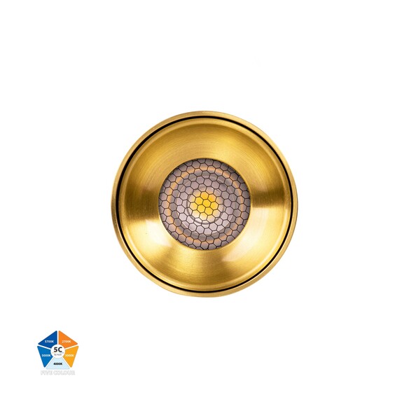 HV5841S-BR-EXT-12V - Nella Brass 7W Surface HV5841S-BR-EXT-12V