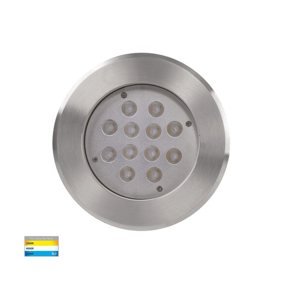 HV1847T - Split 316 Stainless Steel 24W LED Inground Light