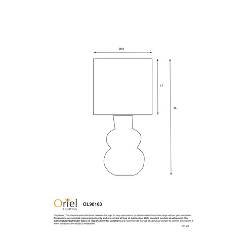 OL90163BK - HOLLA.35 Black Curvy Ceramic Table OL90163BK