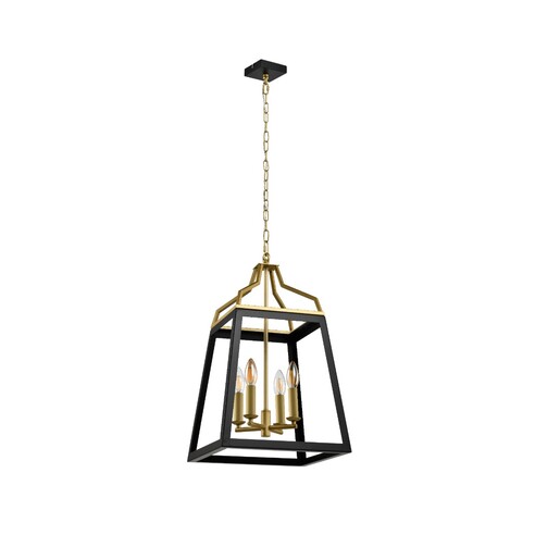 MONTEAL PE4-AGBK - 4 Light Pendant - Antique GoldMONTEAL PE4-AGBK
