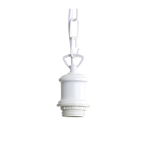 OL69322WH - ALBANY 180cm White Cloth Cord with OL69322WH