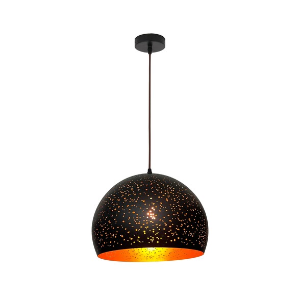 CELESTE2A - Bohemian Rustic Embossed Dome Shape CELESTE2A