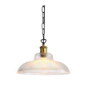 OL62259/30CL - OTTER Black and Antique Brass with Ribbed OL62259/30CL 2