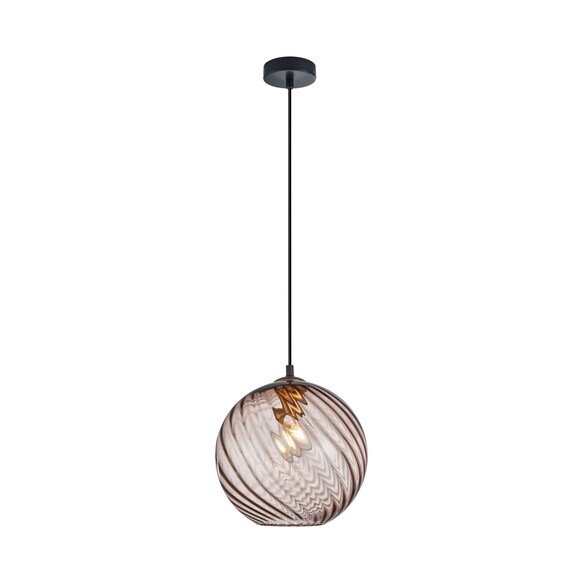 ESPIRAL2 - Interior Wine Glass Shade Wavy Finish ESPIRAL2
