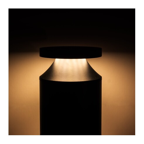 HV1638T-BLK-24V - Noray 570mm Black LED Bollard HV1638T-BLK-24V