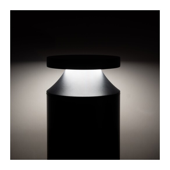 HV1638T-BLK-24V - Noray 570mm Black LED Bollard HV1638T-BLK-24V