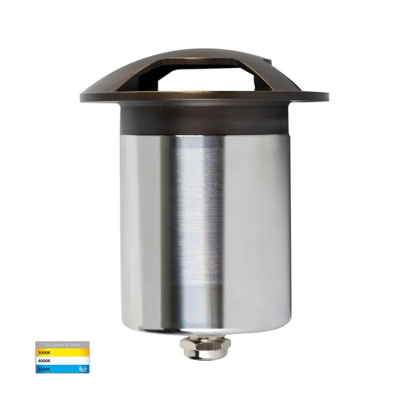 HV19082T-AB - Viale Antique Brass TRI Colour LED HV19082T-AB