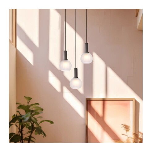 AOSTA PE15-BKFR - 15cm Pendant - BlackAOSTA PE15-BKFR