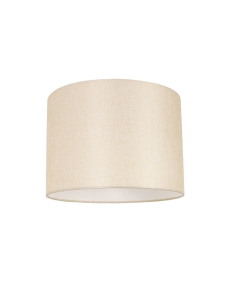 DIY Drum Lampshade Natural Linen OD 320mm x H 230 WTY 1YRSHADE04