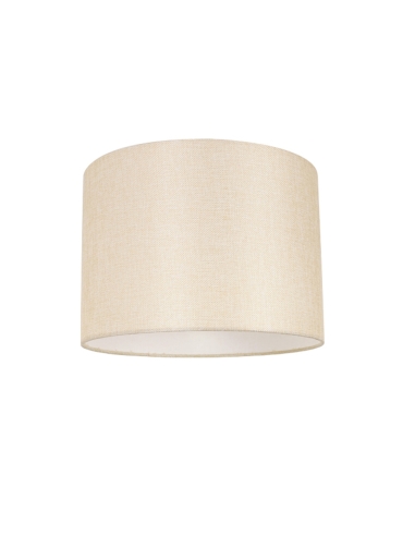 DIY Drum Lampshade Natural Linen OD 320mm x H 230 WTY 1YR