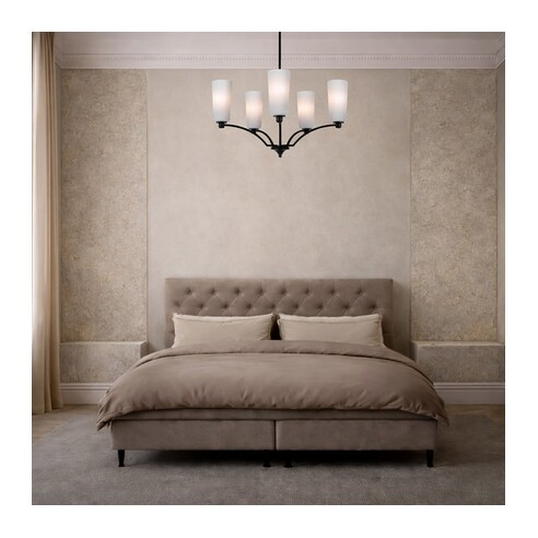 BREVAN PE5-AGMB - 5 Light Pendant - Antique GoldBREVAN PE5-AGMB