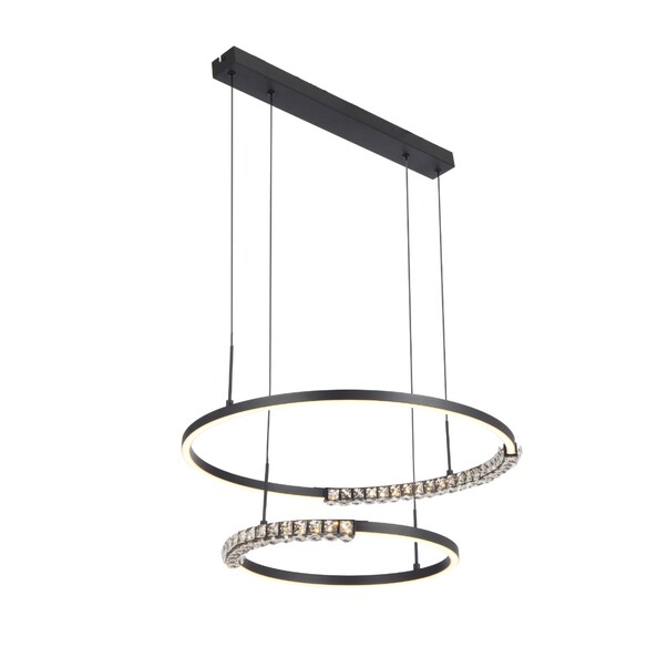 BRERA PE2T-BK - 2 Tier Pendant - Black