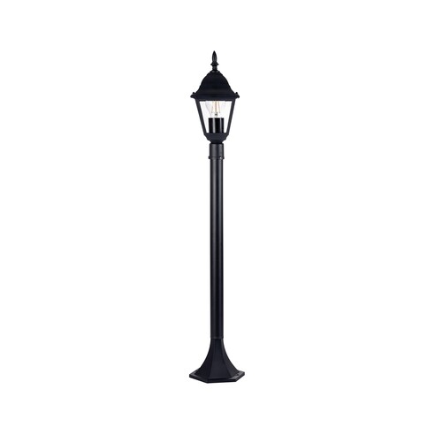 HV1651W-P-BLK - Newark Aluminium Black 4 Panel HV1651W-P-BLK