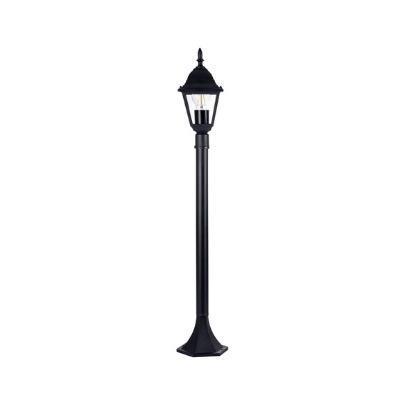 HV1651W-P-BLK - Newark Aluminium Black 4 Panel HV1651W-P-BLK