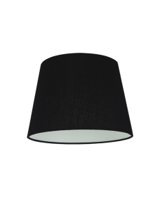 DIY Slant Lampshade BLK OD 320mm x H 230 WTY 1YRSHADE06