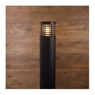 OL7176BK - BRAY Black 85cm E27 240V Bollard LightOL7176BK 2