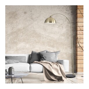 SL91203AB - Marmo Antique Brass Arc Floor Lamp with Marble SL91203AB 2
