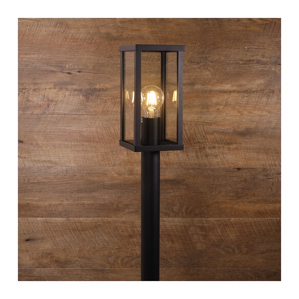 OL7849BK - Pandora Bollard Light E27 Black IP44OL7849BK