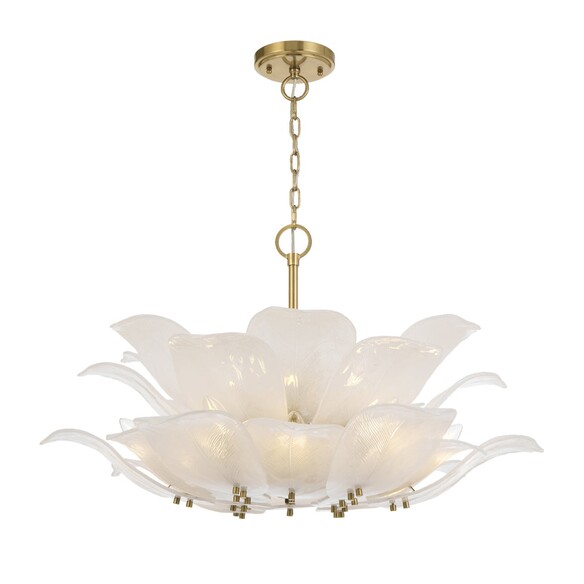 C MONTE PE12-BRS - Monte 12 Light Pendant - Brass