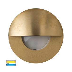 HV19012T-BR - Ollo Brass TRI Colour LED Step Light With HV19012T-BR