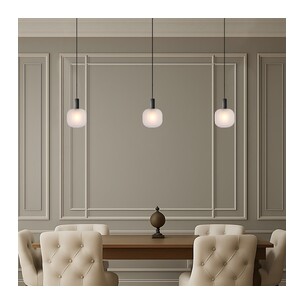 AOSTA PE20-BKFR - 20cm Pendant - BlackAOSTA PE20-BKFR 2