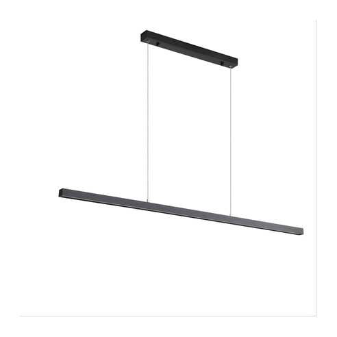 SHARD 1200mm 24W CCT LED Slimline Black Pendant