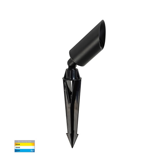 HV1458T-BLK - Shawl Black 5W LED Garden Spike Light