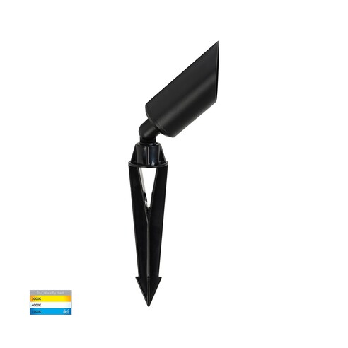 HV1458T-BLK - Shawl Black 5W LED Garden Spike HV1458T-BLK