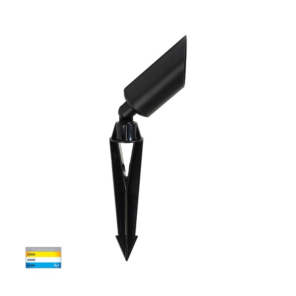 HV1458T-BLK - Shawl Black 5W LED Garden Spike HV1458T-BLK