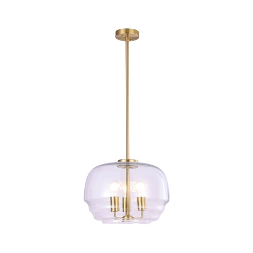 Interior Clear Wine Glass Shape Glass Shade Pendant Light