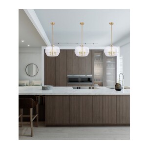 CUAD3 - Interior Clear Wine Glass Shape Glass Shade Pendant CUAD3 2