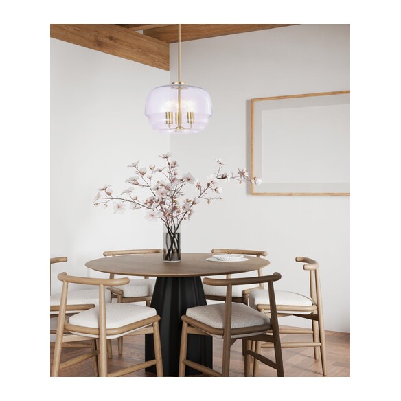 CUAD3 - Interior Clear Wine Glass Shape Glass CUAD3