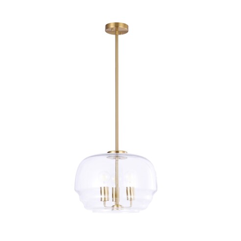 CUAD3 - Interior Clear Wine Glass Shape Glass CUAD3