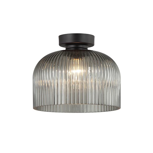 DIYVINTAJ6 - D.I.Y. Dome Ribbed Glass Batten Fix DIYVINTAJ6