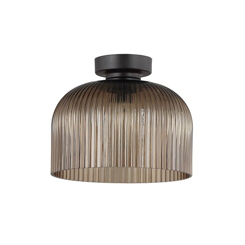 DIYVINTAJ6 - D.I.Y. Dome Ribbed Glass Batten Fix DIYVINTAJ6