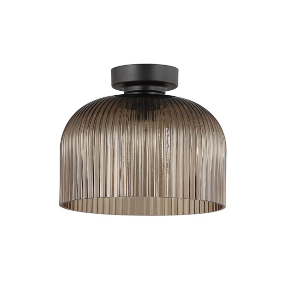 DIYVINTAJ6 - D.I.Y. Dome Ribbed Glass Batten Fix DIYVINTAJ6