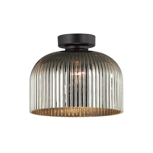 DIYVINTAJ6 - D.I.Y. Dome Ribbed Glass Batten Fix DIYVINTAJ6