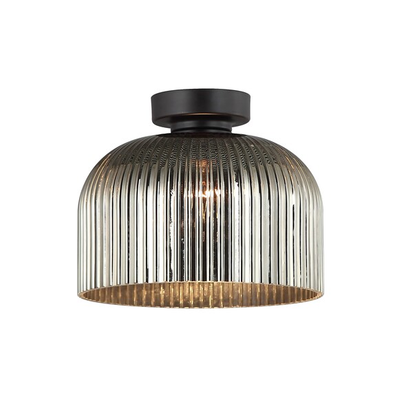 DIYVINTAJ6 - D.I.Y. Dome Ribbed Glass Batten Fix DIYVINTAJ6