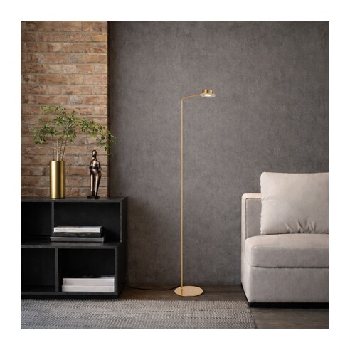 TARELL FL-AG - Floor Lamp - Antique GoldTARELL FL-AG