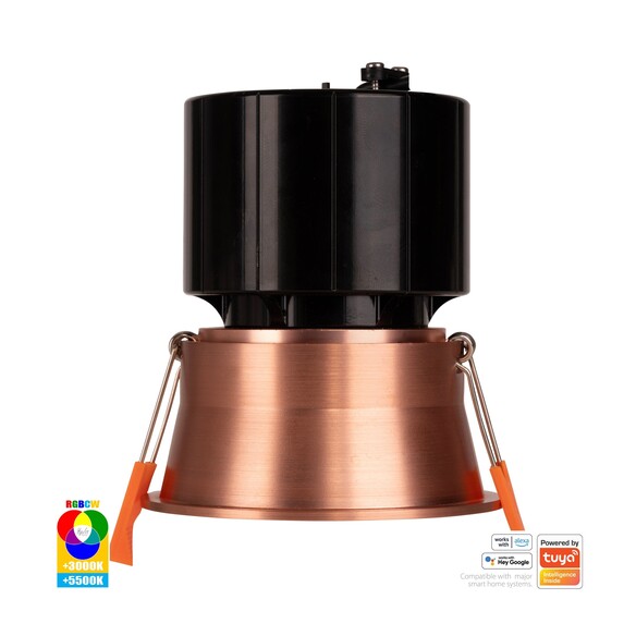 HV5513RGBCW-CP - Prime Copper Coloured Fixed Deep HV5513RGBCW-CP