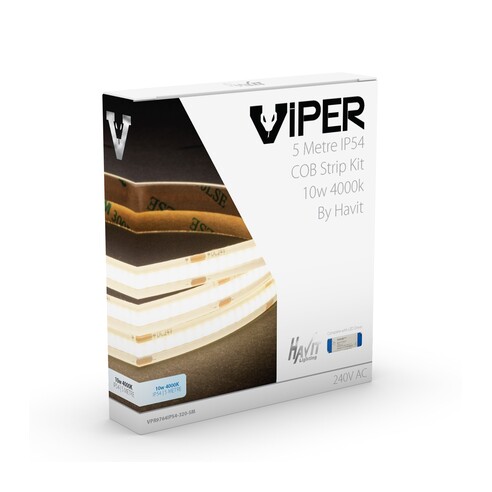 VPR9764IP54-320-5M - Viper COB 10W Per Metre 5m VPR9764IP54-320-5M
