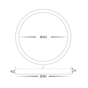 HV5865-2-BLKGLD - Auster Black & Gold Trim to suit HV5865-2-BLKGLD 2