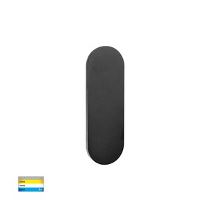 HV3561T-BLK - Barline Shadow Aluminium Black 300mm Wall HV3561T-BLK