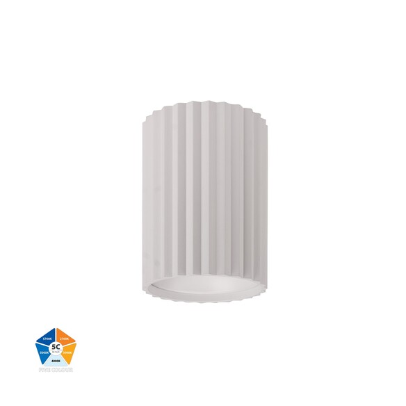 HV5851S-WHT - Nella White 7W Surface Mounted LED Downlight