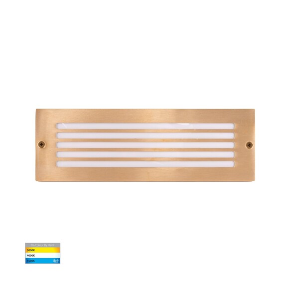 HV3296T-BR-12V - Ardam Solid Brass LED Step Light