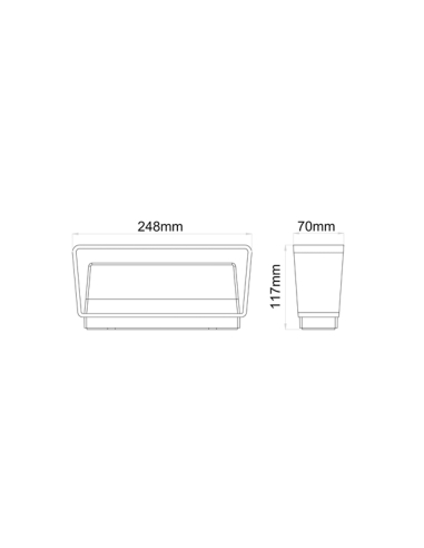 TOPA0002 - TOPA LED Exterior Surface Mounted TOPA0002