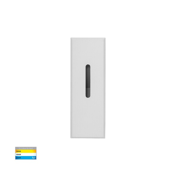 HV3105T-WHT-240V - Paso White Recessed LED Step Light