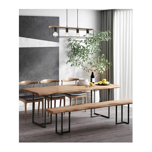VIRUN1 - Interior Rectangular Frame Wood with Black VIRUN1 2