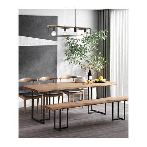 VIRUN1 - Interior Rectangular Frame Wood with VIRUN1